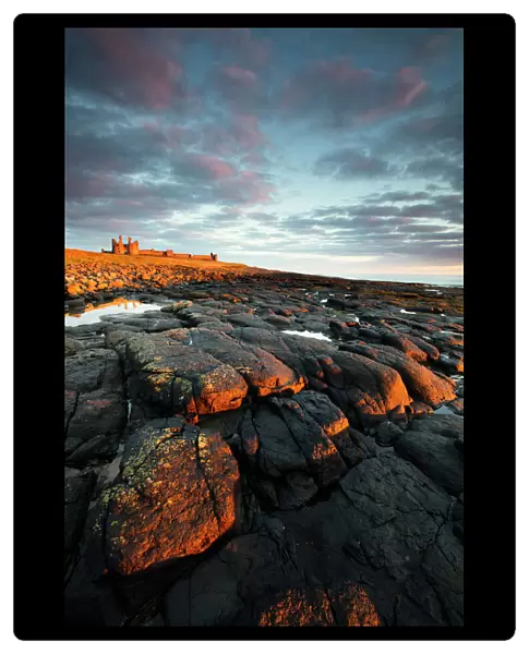England, Northumberland, Dunstanburgh Castle