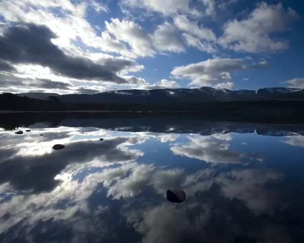 Scotland, Scottish Highlands, Cairngorms National Park. Dramatic clouds