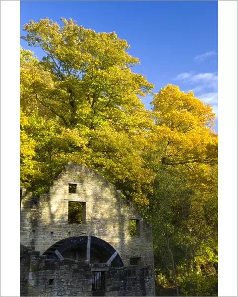 England, Tyne & Wear, Jesmond Dene. Named Heaton Mill in 1848 although originally a water corn mill called Mabels Mill since 1739, this structure is now simply known as