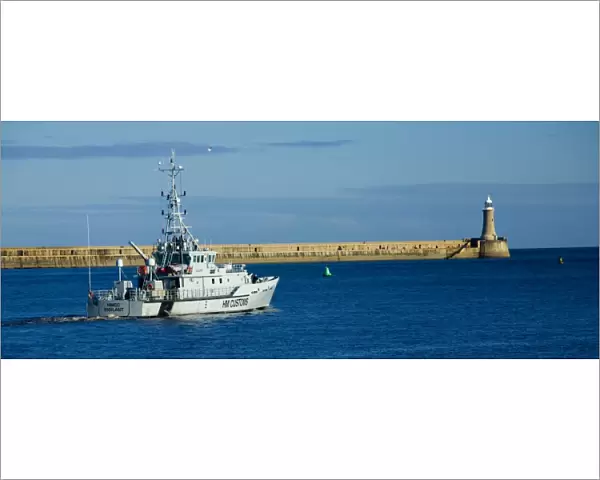 England, Tyne & Wear, South Shields. The HMCC Vigilant, a HM Customs offshore Patrol Vessel