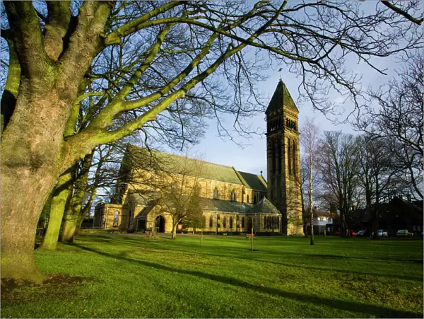 England, Tyne & Wear, Jesmond. The Grade I listed Parish Church of St George in Jesmond