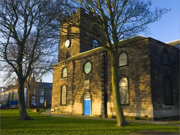 England, Tyne & Wear, North Shields. Christ Church, the parish church of North Shields