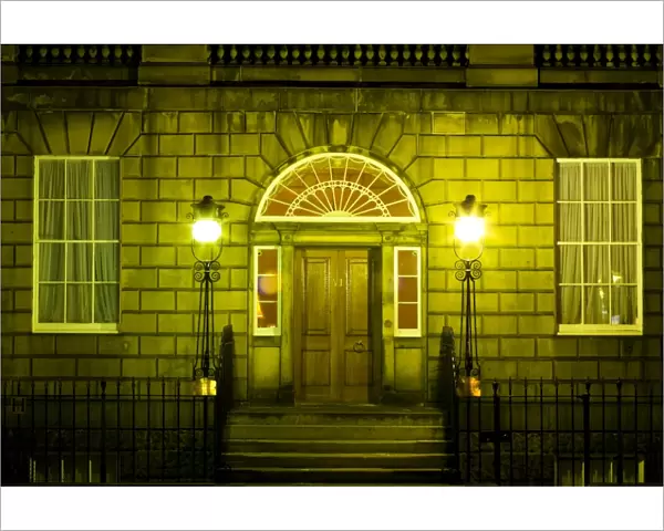 Scotland, Edinburgh, Bute House. Located on the north side of Charlotte Square