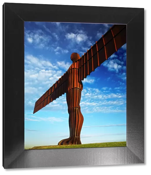 England, Tyne and Wear, Angel of the North. The Angel of the North statue near the cities of Gateshead and Newcastle