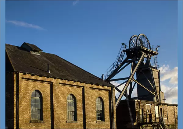 England, Northumberland, Woodhorn Colliery Mining Museum
