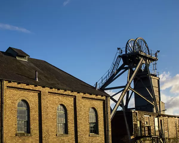 England, Northumberland, Woodhorn Colliery Mining Museum