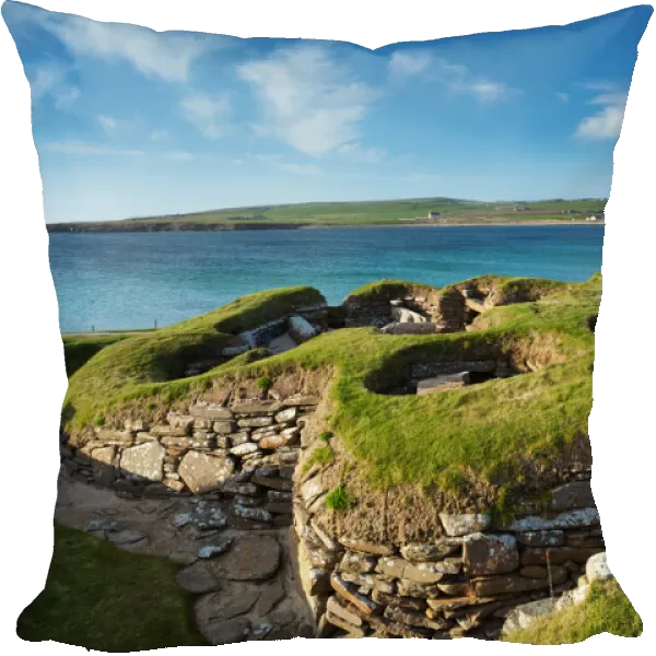 Scotland, Orkney Islands, Skara Brae Prehistoric Village