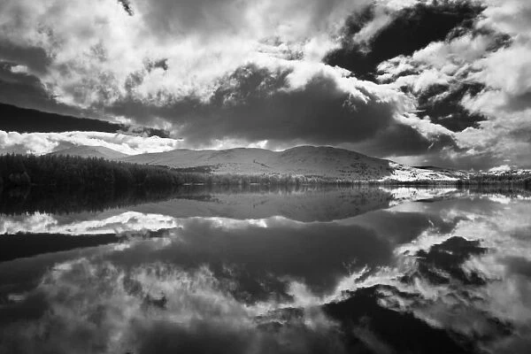 Clearing Storm. Location: Loch Garten, The Cairngorms National Park