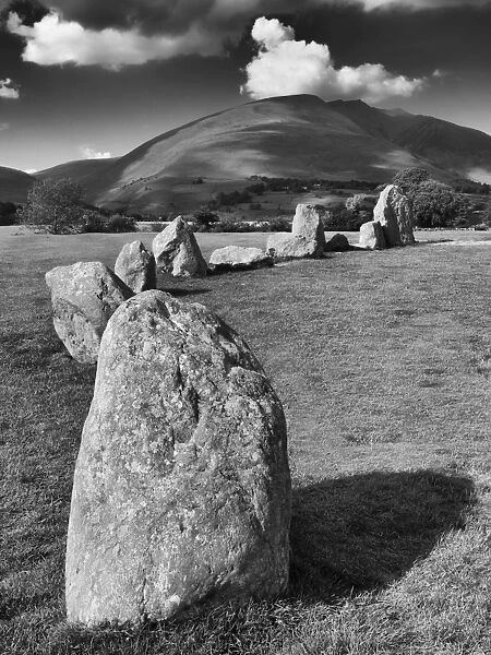 England, Cumbria, Castlerigg Stone Circle