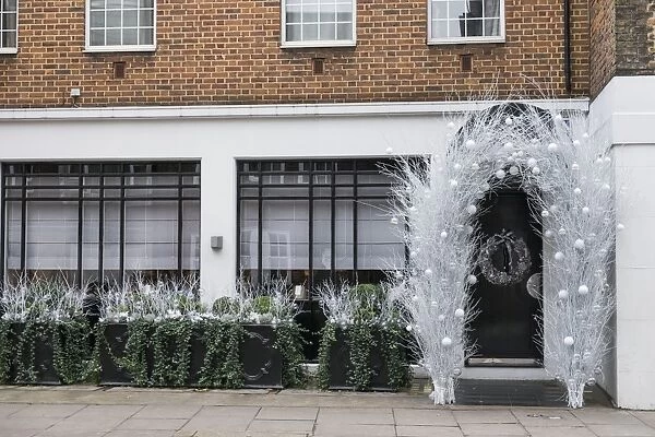 England, London, The Royal Borough of Kensington and Chelsea, Christmas Decorations