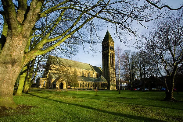 England, Tyne & Wear, Jesmond. The Grade I listed Parish Church of St George in Jesmond