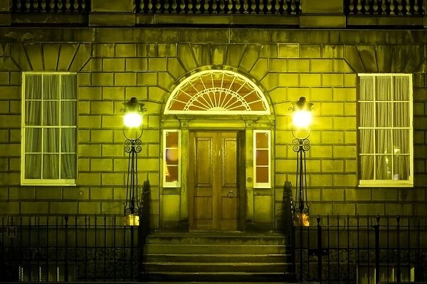 Scotland, Edinburgh, Bute House. Located on the north side of Charlotte Square