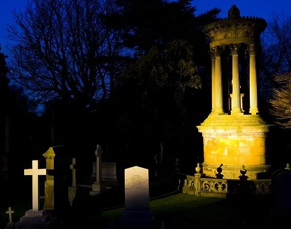 Scotland, Edinburgh, Dean Cemetery. Dean Cemetery stands on the former site of Dean House which was demolished