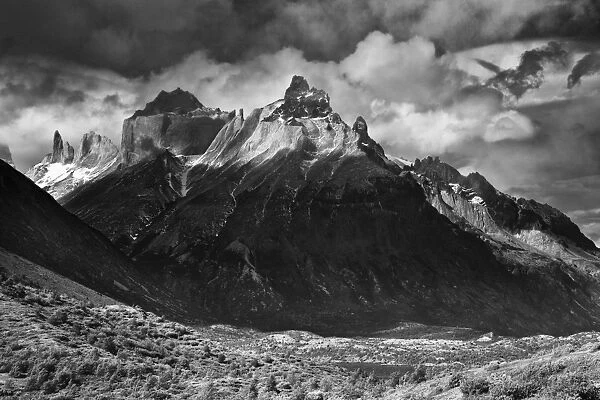 Torres View. Chile, Southern Patagonia, Torres Del Paine National Park