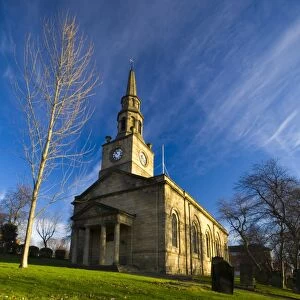 England, Tyne and Wear, Newcastle Upon Tyne. St Anns Church was originally set in fields overlooking the East Quayside. The church became famous for the distribution of hot soup to the unemployed during the winters of 1908 - 1910 by the