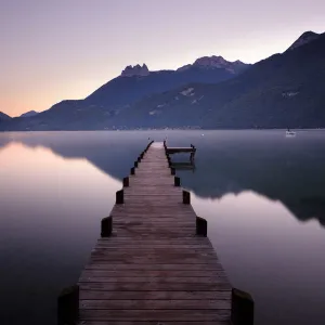 France, Auvergne-Rhone-Alpes, Lake Annecy