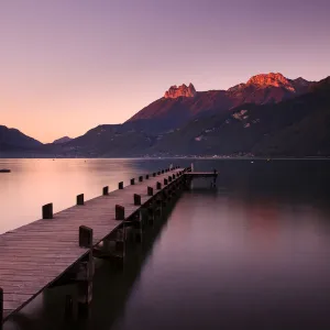 France, Auvergne-Rhone-Alpes, Lake Annecy