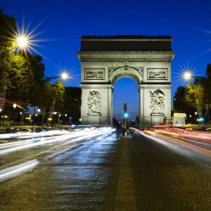 France, Paris, Arc de Triomphe