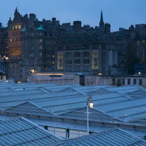 Scotland, Edinburgh, Waverley Station