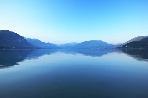 France Collection: Annecy Dawn