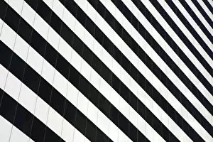 South America Gallery: Argentina, Buenos Aires Province, Buenos Aires. Abstract view of a skyscraper in the financial district of the microcentro of