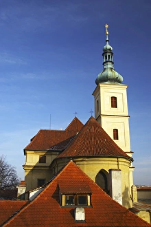 Images Dated 24th February 2006: Czech Republic, Prague, Mala Strana. Typical Prague architecture of the lesser town or little