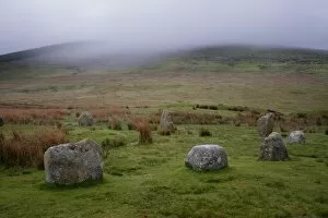 Stone Circle Collection: England, Cumbria, Blakeley Rise Stone Circle