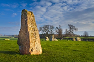Long Meg and her daughters stone circle, Cumbria