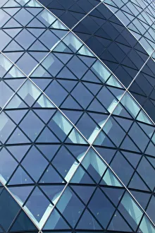 Modern Gallery: England, Greater London, The City of London. Abstract view of the modern architecture of