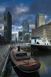 2011jfprints Collection: England, London, Docklands, West India Quay. One Canada Square