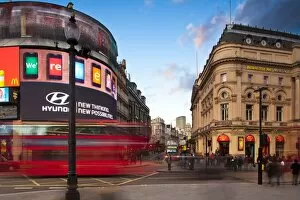 Images Dated 19th January 2012: England, London, Piccadilly Circus. Piccadilly Circus located in the Londons West End in the City