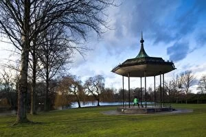 Images Dated 19th January 2012: England, London, Regents Park. The Bandstand in the grounds of The Regents Park