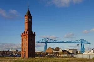 2016prints Collection: England, Middlesbrough, Middlesbrough Dock Clock Tower