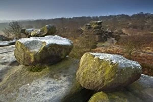 Images Dated 2011 January: England, North Yorkshire, Brimham Rocks. Unique Rock formations of Brimham Rocks at Brimham in