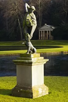 2011jfprints Collection: England, North Yorkshire, Fountains Abbey and Studley Royal World Heritage Site