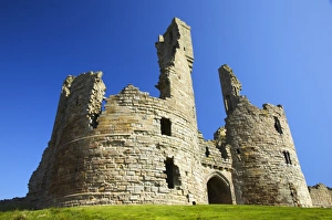 England, Northumberland, Dunstanburgh Castle. The ruins of the impressive Dunstanburgh Castle England, Northumberland, Dunstanburgh Castle. The ruins of the impressive Dunstanburgh Castle
