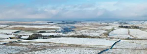 Images Dated 13th March 2023: England, Northumberland National Park, Hadrian's Wall