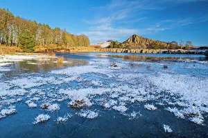 Images Dated 13th March 2023: England, Northumberland National Park, Hadrian's Wall