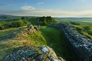 Images Dated 20th March 2023: England, Northumberland National Park, Hadrian's Wall