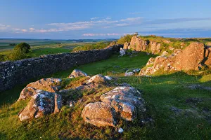 Images Dated 20th March 2023: England, Northumberland National Park, Hadrian's Wall