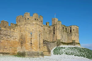 Winter Collection: England, Northumberland, Warkworth Castle