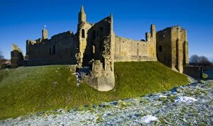 Archaeological Collection: England, Northumberland, Warkworth Castle. Warkworth Castle (English Heritage)