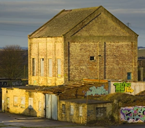 Abandoned Collection: England, Tyne & Wear, East Holywell Colliery. Abandoned buildings from a bygone age - East