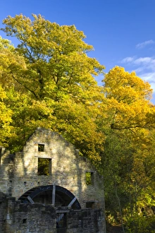 Northern County Gallery: England, Tyne & Wear, Jesmond Dene. Named Heaton Mill in 1848 although originally a water corn