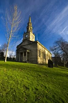 Images Dated 3rd January 2009: England, Tyne and Wear, Newcastle Upon Tyne. St Anns Church was originally set in fields overlooking the East Quayside