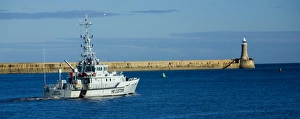England, Tyne & Wear, South Shields. The HMCC Vigilant, a HM Customs offshore Patrol Vessel