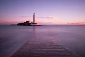 Pink Gallery: England, Tyne and Wear, St Marys Island & Lighthouse