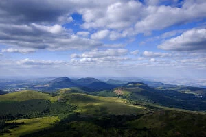 Dramatic Gallery: France, Auvergne, Regional Nature Park of the Volcanoes of Auvergne