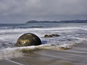 New Zealand, Otago, Moeraki Boulders