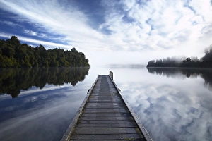 Island Gallery: New Zealand, Westland, Lake Mapourika